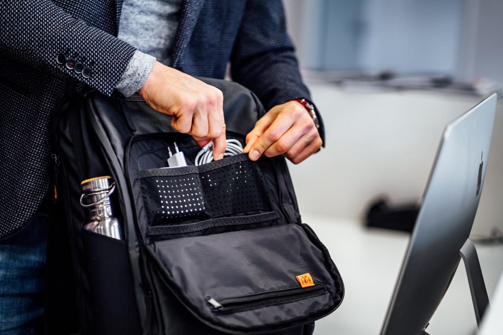 Laptop Fach Rucksack Jaimie Jacobs Produkt Foto Shooting München