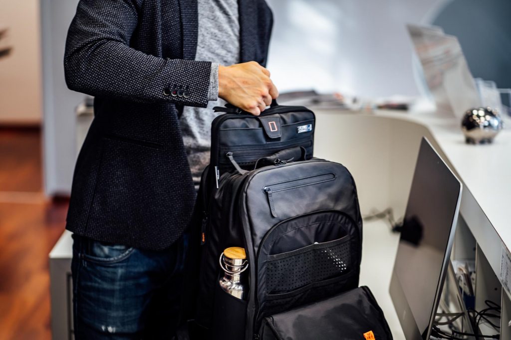 Laptop Fach Rucksack Jaimie Jacobs Produkt Foto Shooting München